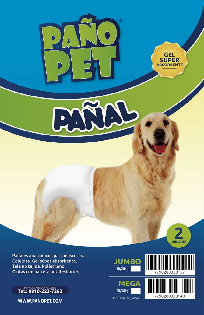 Pañal Pañopet Max